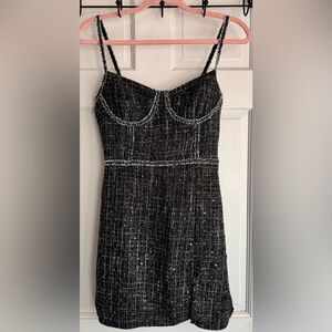 NWT black and white corset Altar’d State dress